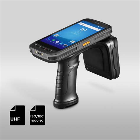 uhf rfid reader wand|rfid label reader handheld phone.